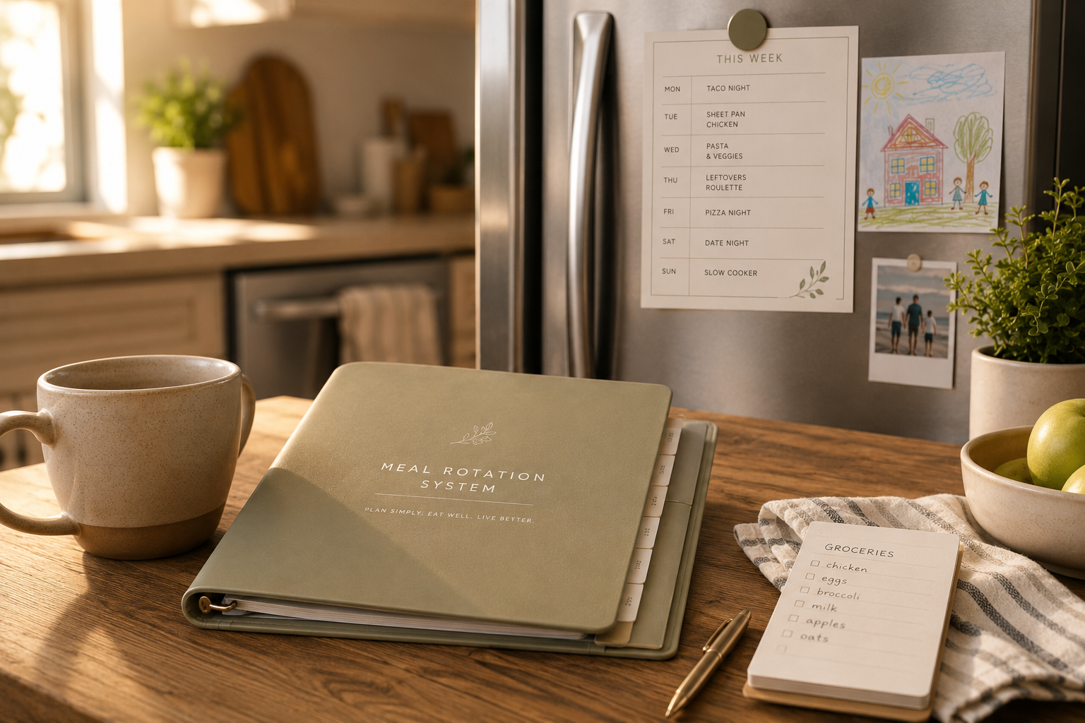 Family Meal Rotation System