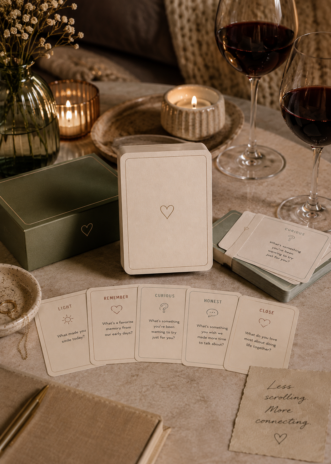 Date Night Connection Deck & Planner